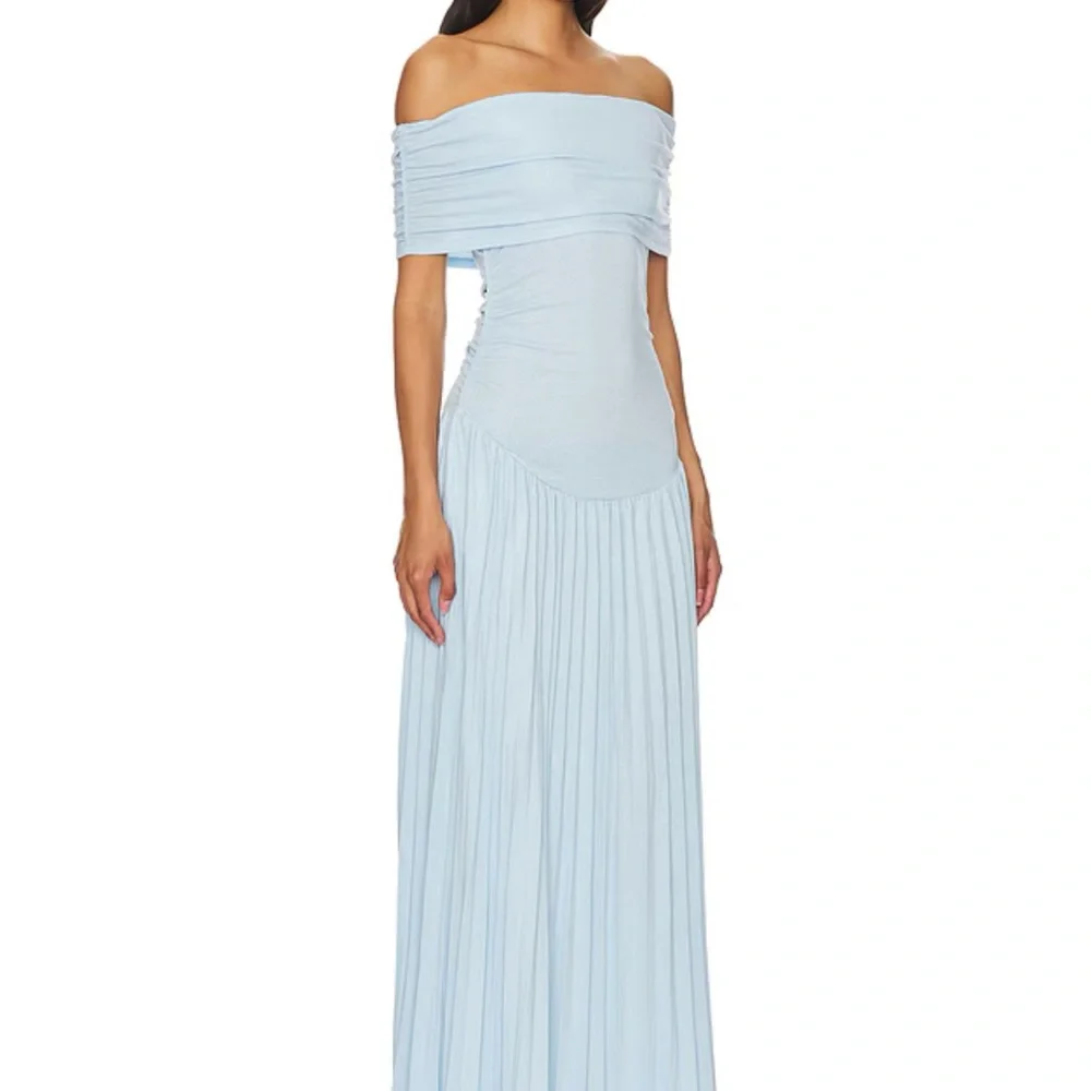 Lioness Strapless Light Blue Dress (Size Medium) - Picture 2 of 3
